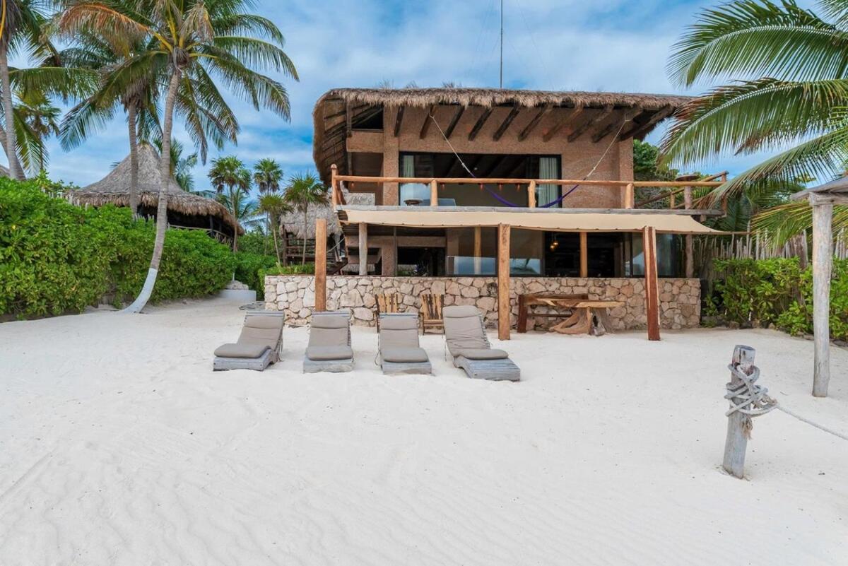 Casa Aakbal Private Fron Sea Location Tulum