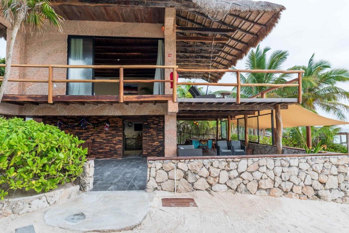 Casa Aakbal Private Fron Sea Location Villa Tulum
