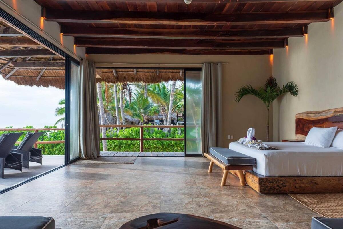 Casa Aakbal Private Fron Sea Location Villa Tulum