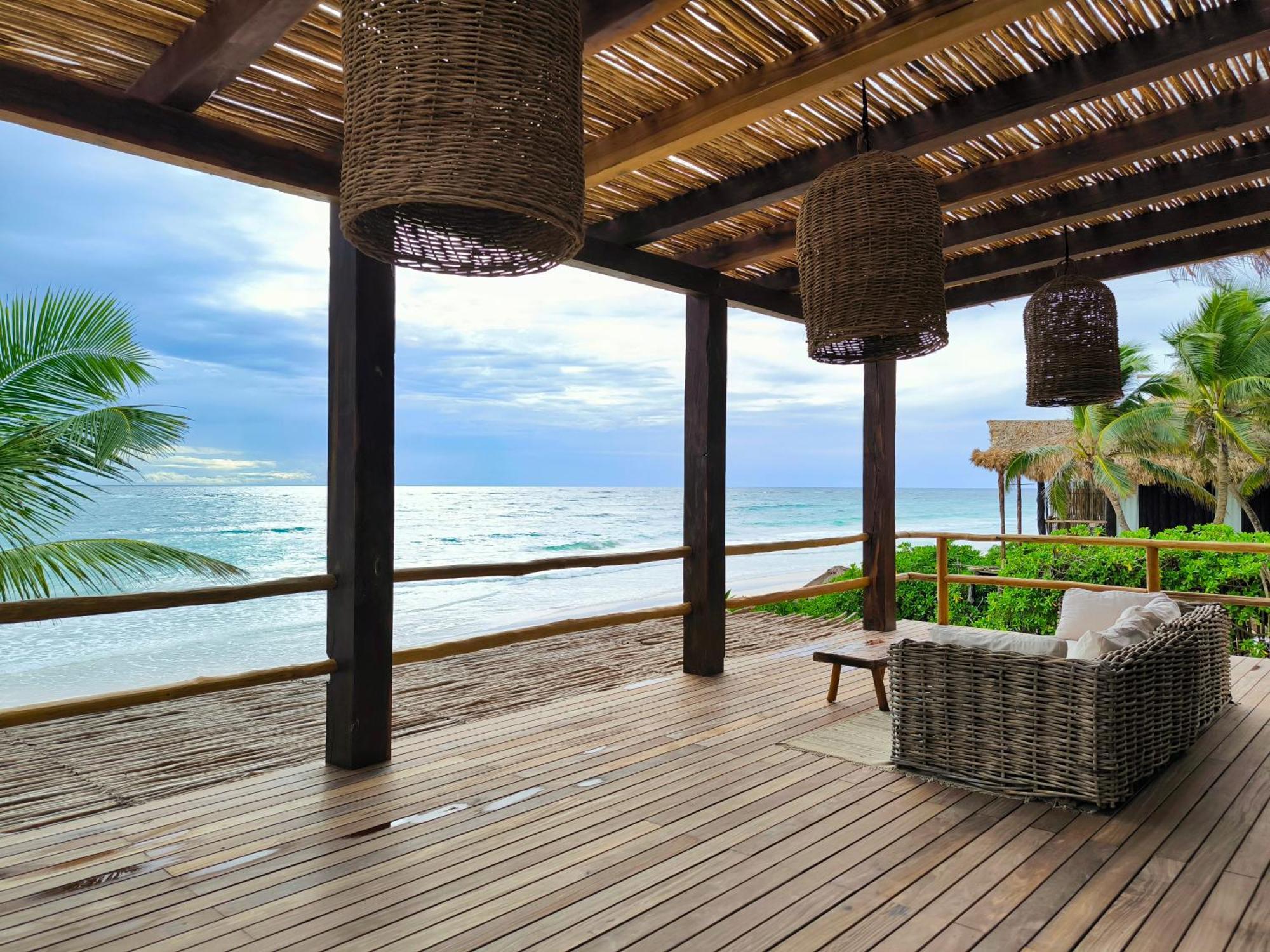 Casa Aakbal Private Fron Sea Location Villa Tulum